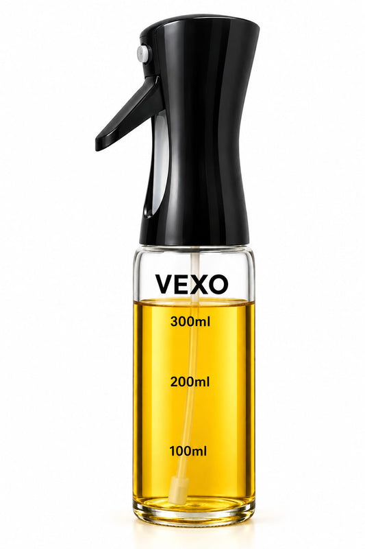 VEXO 300ml Glass Oil Sprayer for Cooking